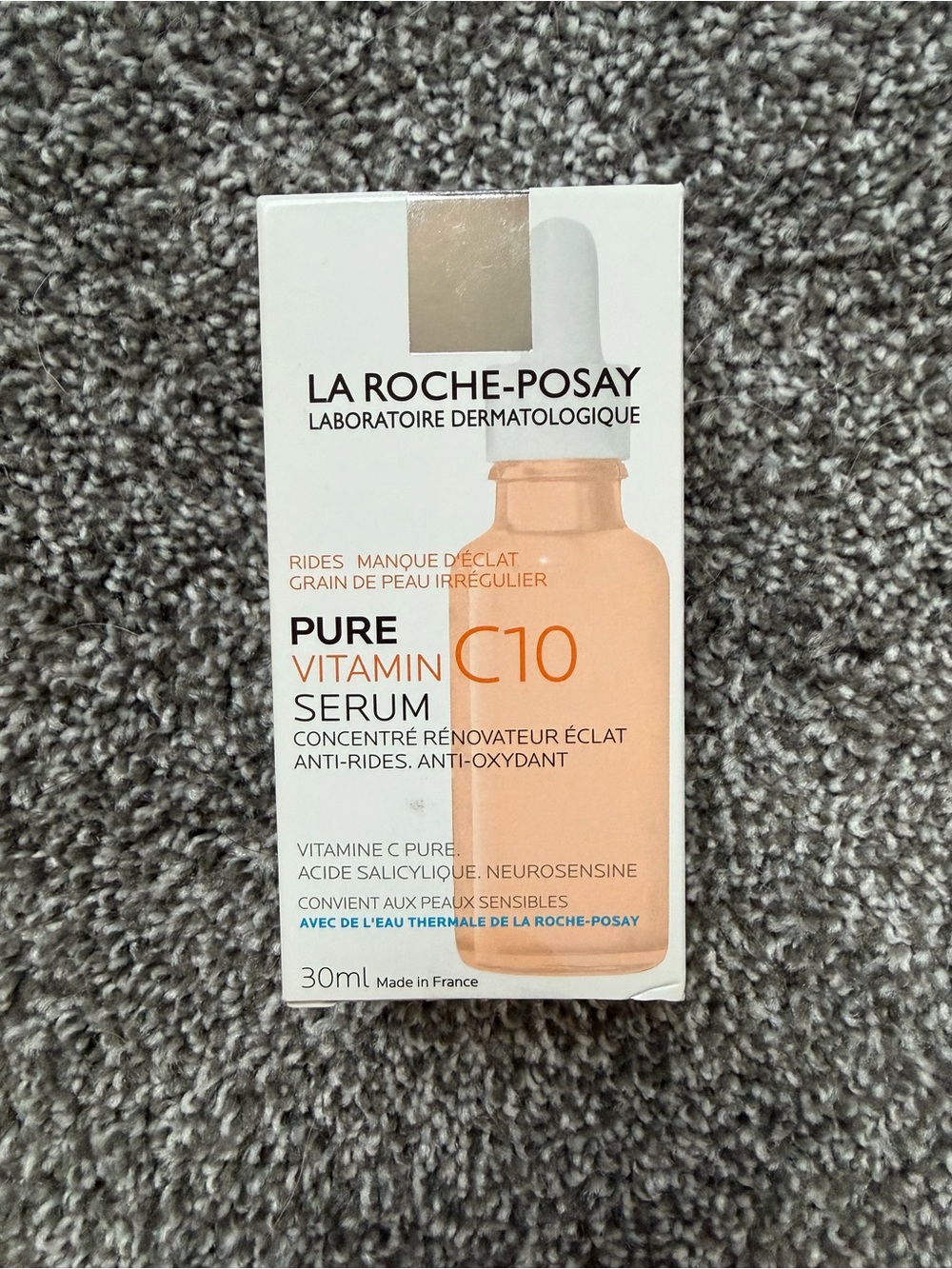 La Roche-Posay Pure Vitamin C10 Serum — Peach Tone